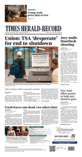 Cover of Times Herald-Record