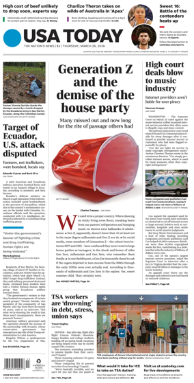 Cover of USA TODAY US Edition