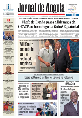 Cover of Jornal de Angola