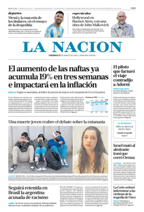 Cover of La Nacion