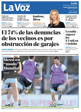 Cover of La Voz del Interior