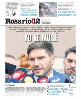 Cover of Pagina 12-Rosario 12