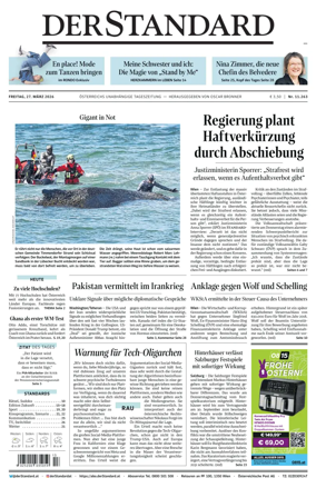 Cover of Der Standard