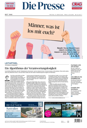 Cover of Die Presse
