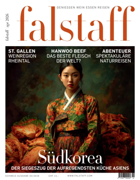 Cover of Falstaff Magazin (Schweiz)