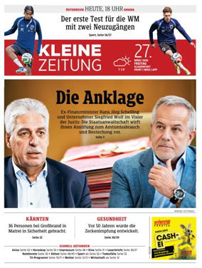 Cover of Kleine Zeitung Kaernten