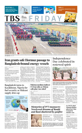 Cover of The Business Standard