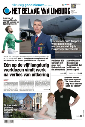 Cover of Het Belang van Limburg