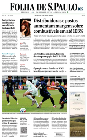Cover of Folha de S.Paulo