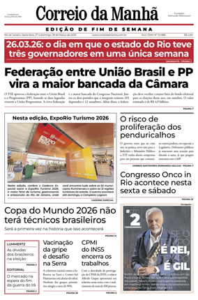 Cover of Jornal Correio da Manha
