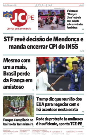 Cover of Jornal do Commercio