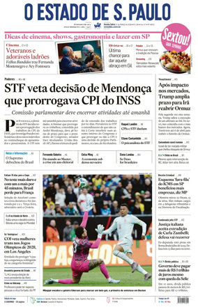 Cover of O Estado de S. Paulo