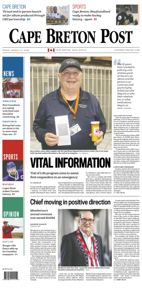 Cover of Cape Breton Post