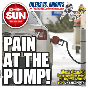 Cover of Edmonton Sun