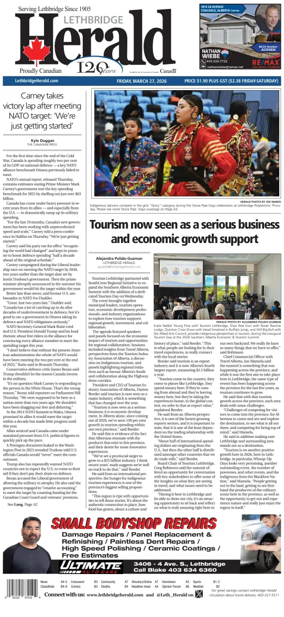 Cover of Lethbridge Herald