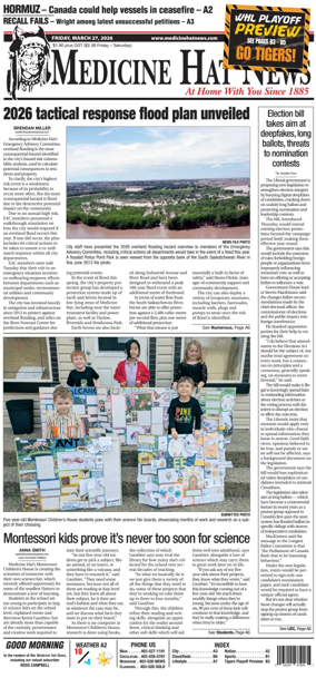 Cover of Medicine Hat News