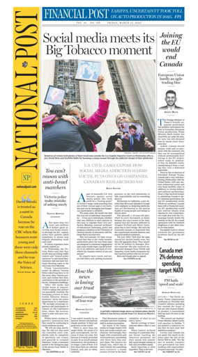 Cover of National Post - (National Edition)