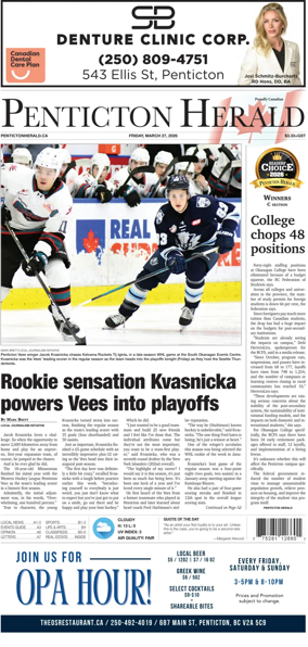 Cover of Penticton Herald