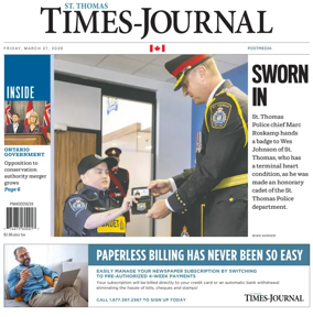 Cover of St. Thomas Times-Journal