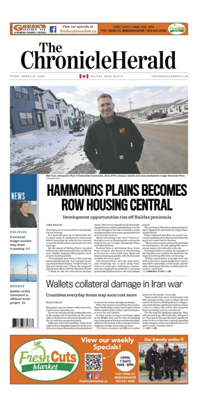 Cover of The Chronicle Herald (Metro)