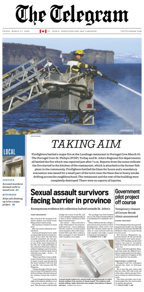 Cover of The Telegram (St. John's)