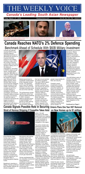 Cover of The Weekly Voice