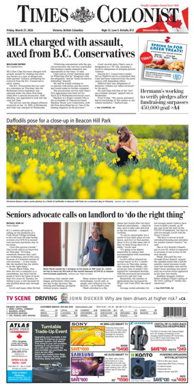 Cover of Times Colonist