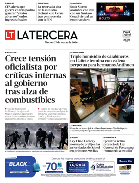 Cover of La Tercera
