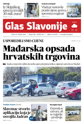 Cover of Glas Slavonije