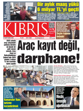 Cover of Kibris Gazetesi
