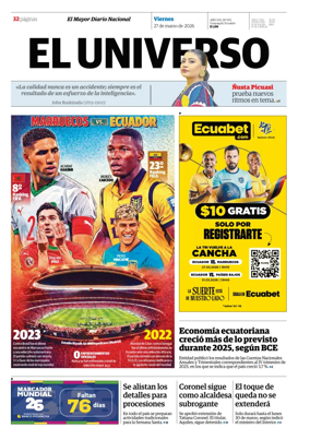 Cover of El Universo