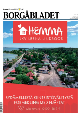 Cover of Borgabladet