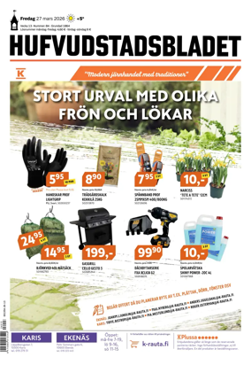 Cover of Hufvudstadsbladet