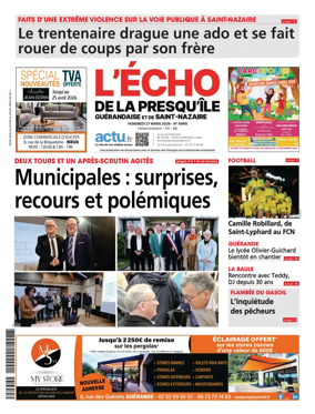 Cover of L'Echo de la Presqu'ile (PG)