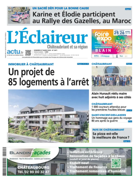 Cover of L'Eclaireur de Chateaubriant