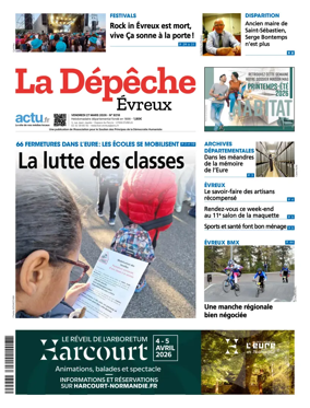 Cover of La Depeche Evreux