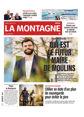 Cover of La Montagne (Moulins)