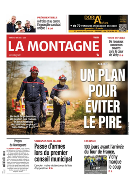 Cover of La Montagne (Vichy)