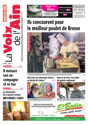 Cover of La Voix de l’Ain Bords de Saone