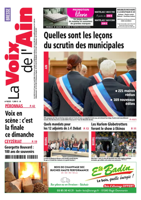 Cover of La Voix de l’Ain Bresse