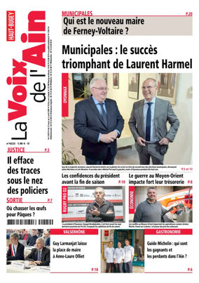 Cover of La Voix de l’Ain Oyonnax