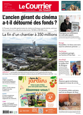 Cover of Le Courrier de l’Ouest (Deux-Sevres)