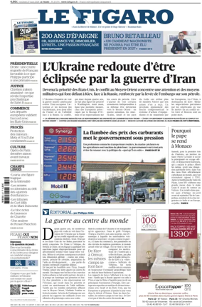 Cover of Le Figaro