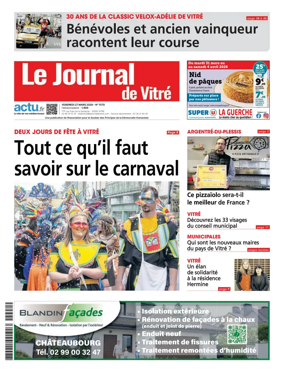 Cover of Le Journal de Vitre