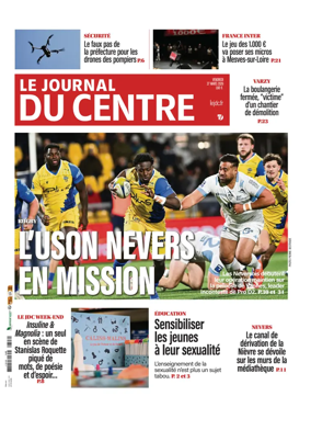 Cover of Le Journal du Centre