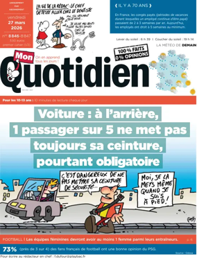 Cover of Mon Quotidien