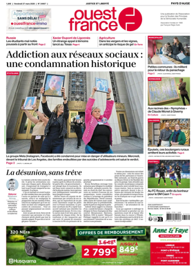 Cover of Ouest France (Pays d'Auge)