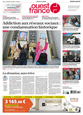 Cover of Ouest-France (Rennes Sud-Est)