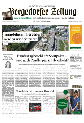 Cover of Bergedorfer Zeitung