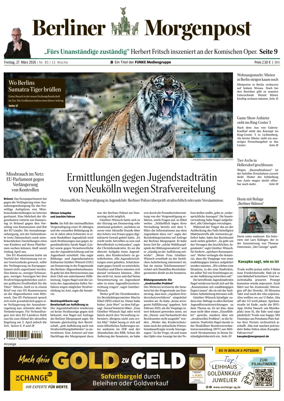 Cover of Berliner Morgenpost